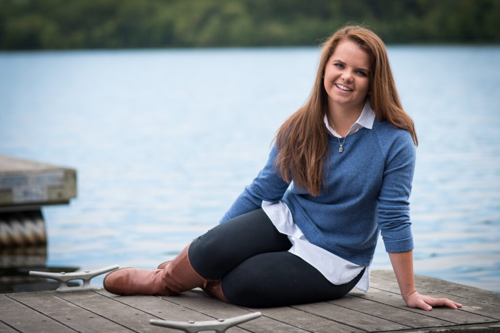 senior photo locations burke lake